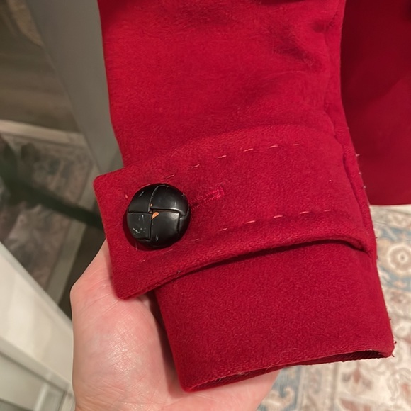 Babaton Red Winter Coat - Picture 7 of 12